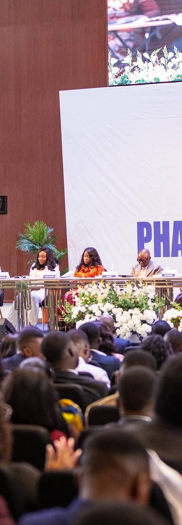Pharmacy graduates at their professional induction