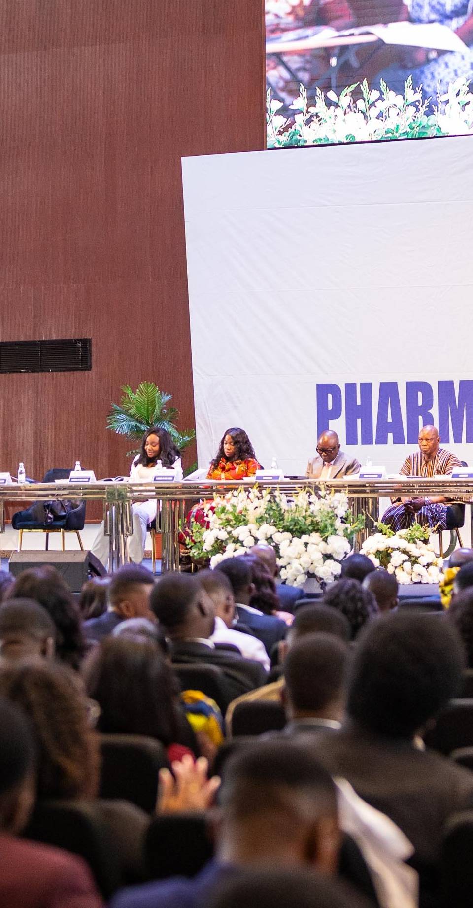 Pharmacy graduates at their professional induction